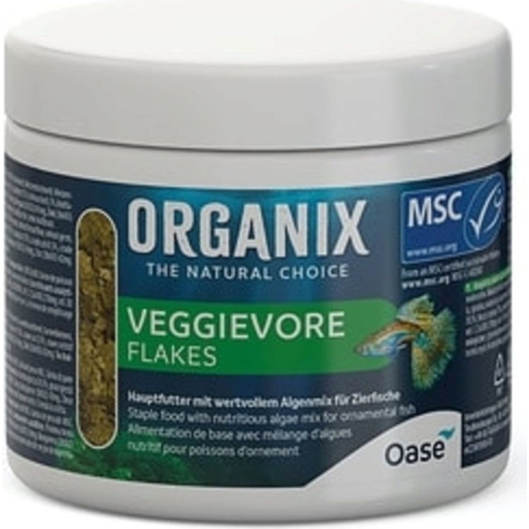 Hrana pesti ORGANIX Veggievore Flakes  175 ml MSC - imagine 4